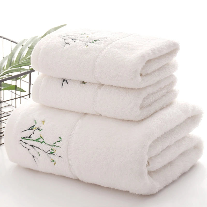 Luxury Bamboo Fiber Towel Set