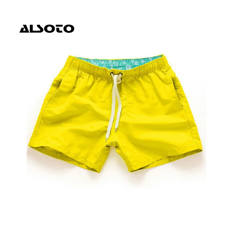Quick-Dry Fitness Beach Shorts