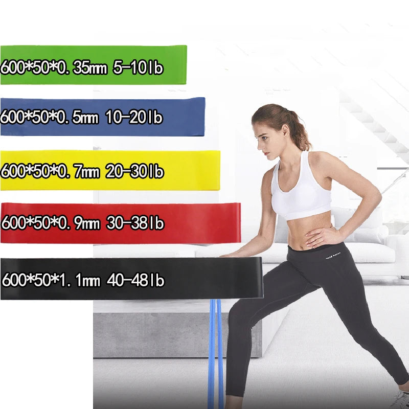 Latex Yoga Resistance Loop Bands