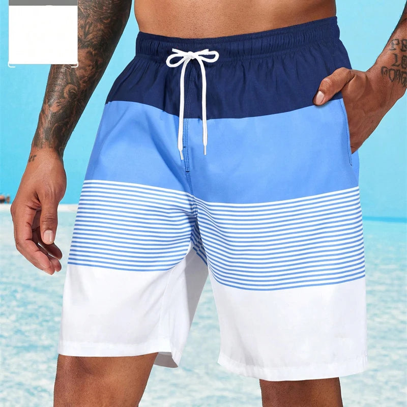 Classic Stripe Board Shorts