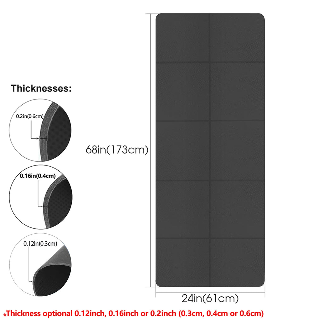 Foldable Eco Travel Yoga Mat