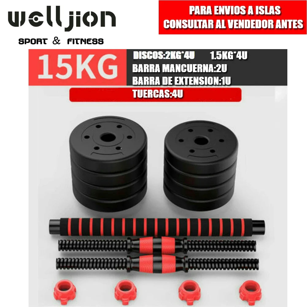Adjustable 10-50kg Weight Set