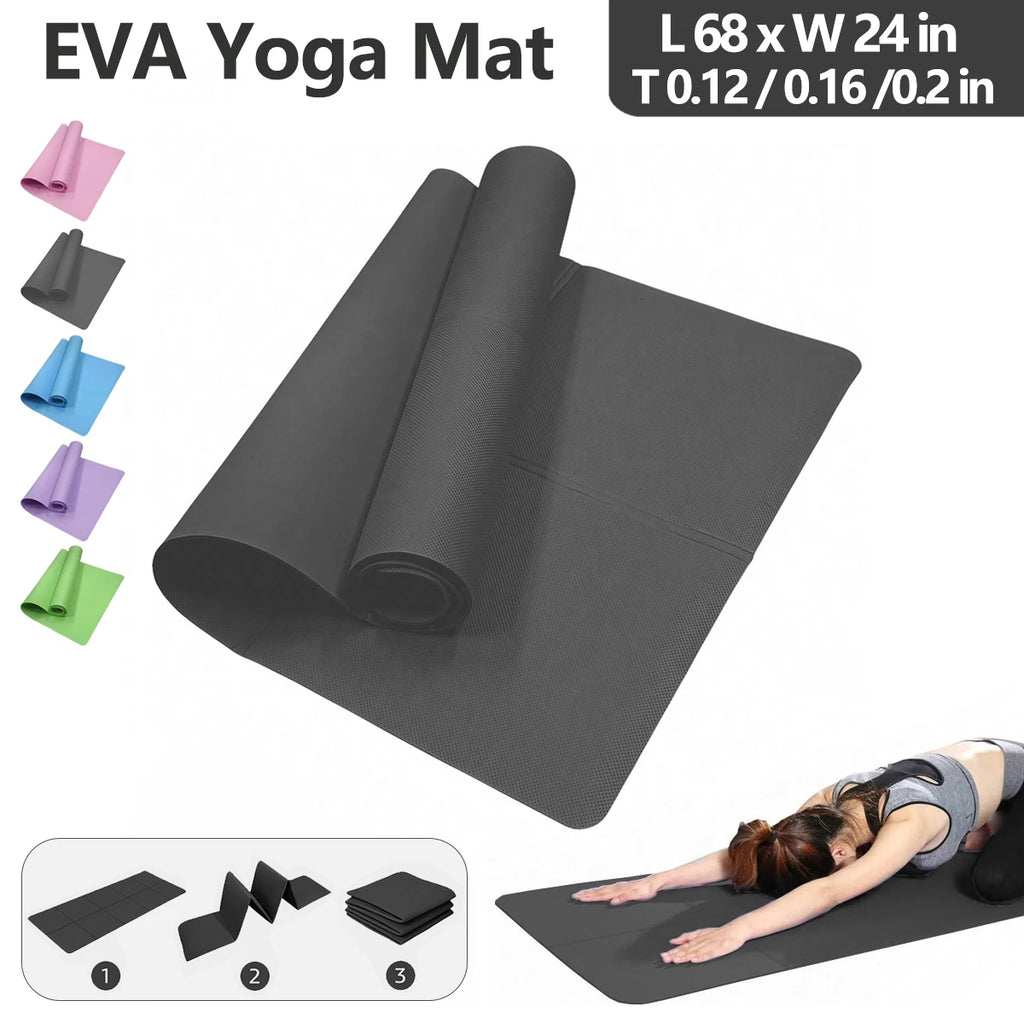 Foldable Eco Travel Yoga Mat