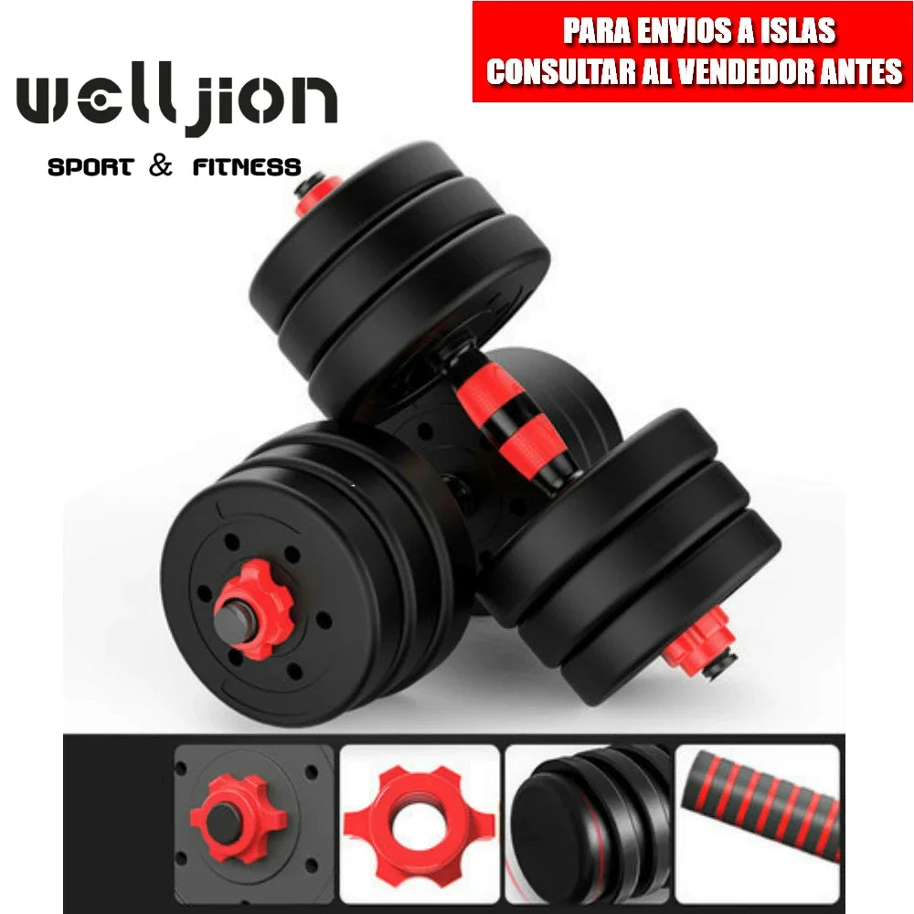 Adjustable 10-50kg Weight Set