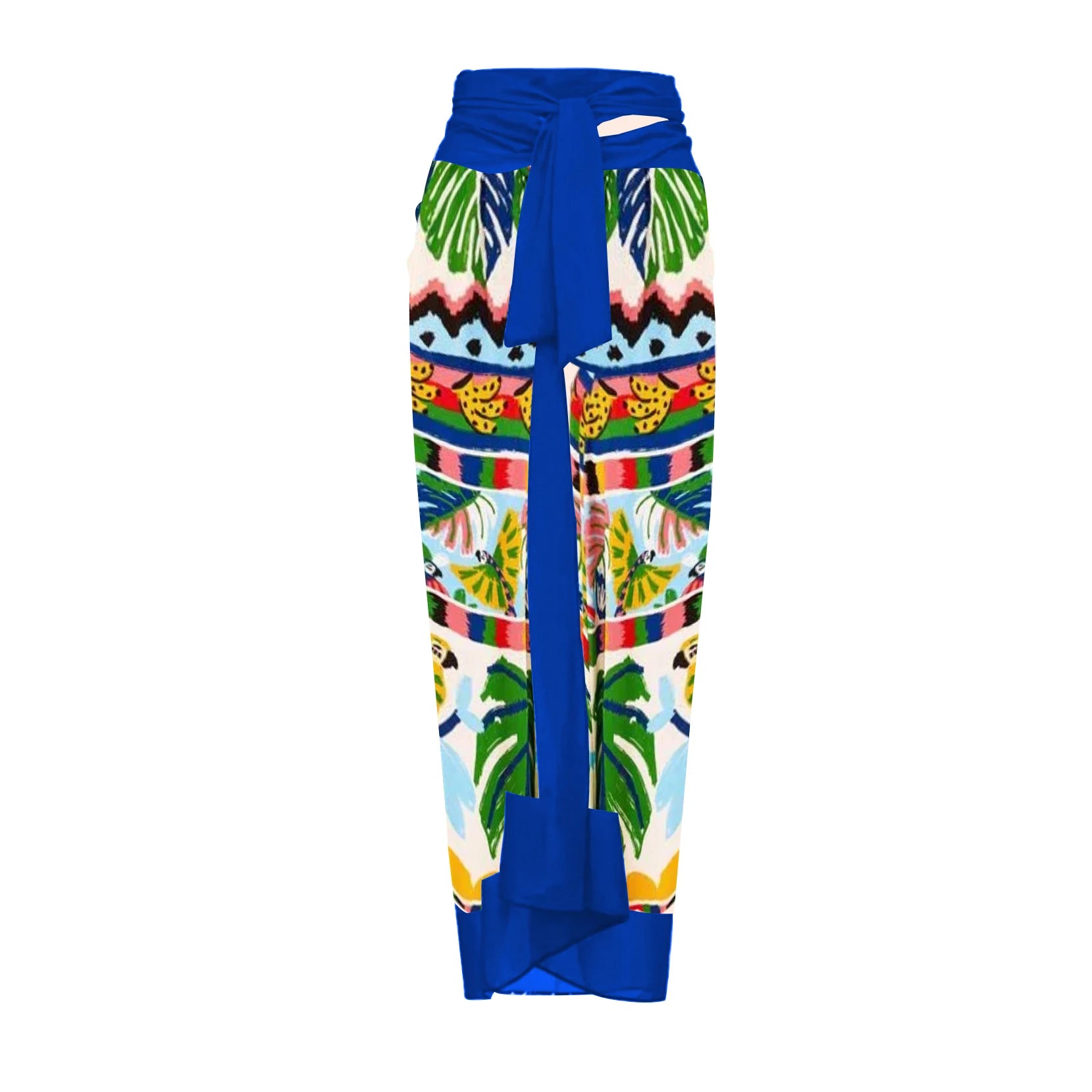 Patchwork Print Monokini Swimsuit
