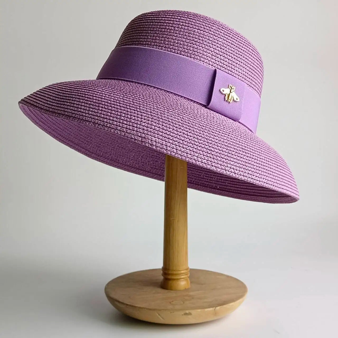 Bow-Tie Straw Sun Hat – Beach Essential
