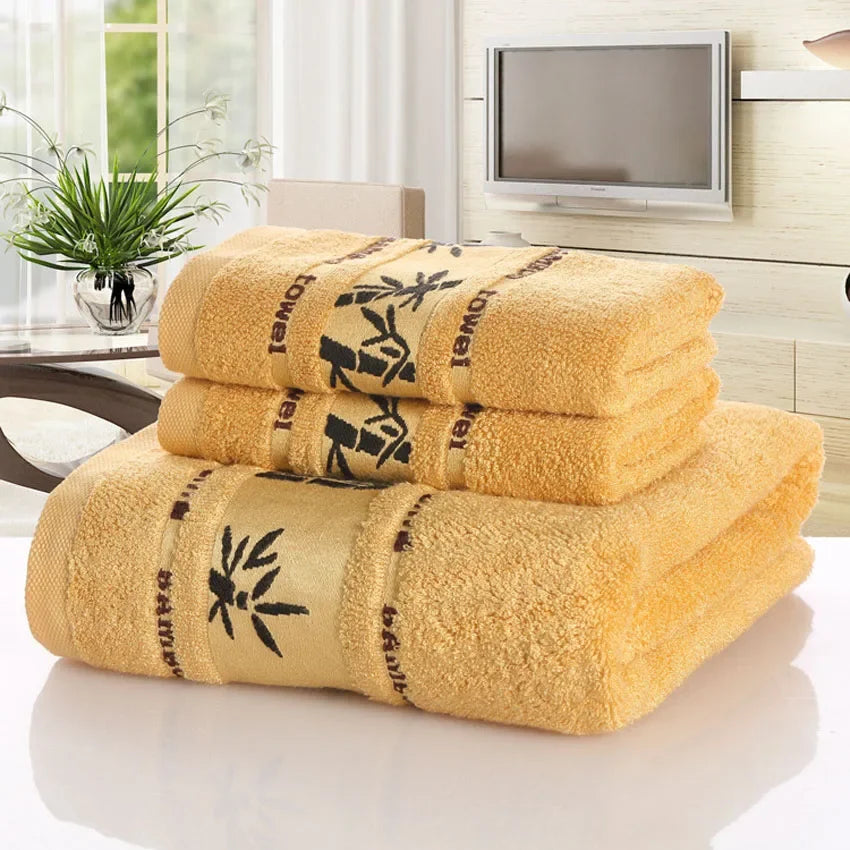 Bamboo Fiber Beach & Bath Towel