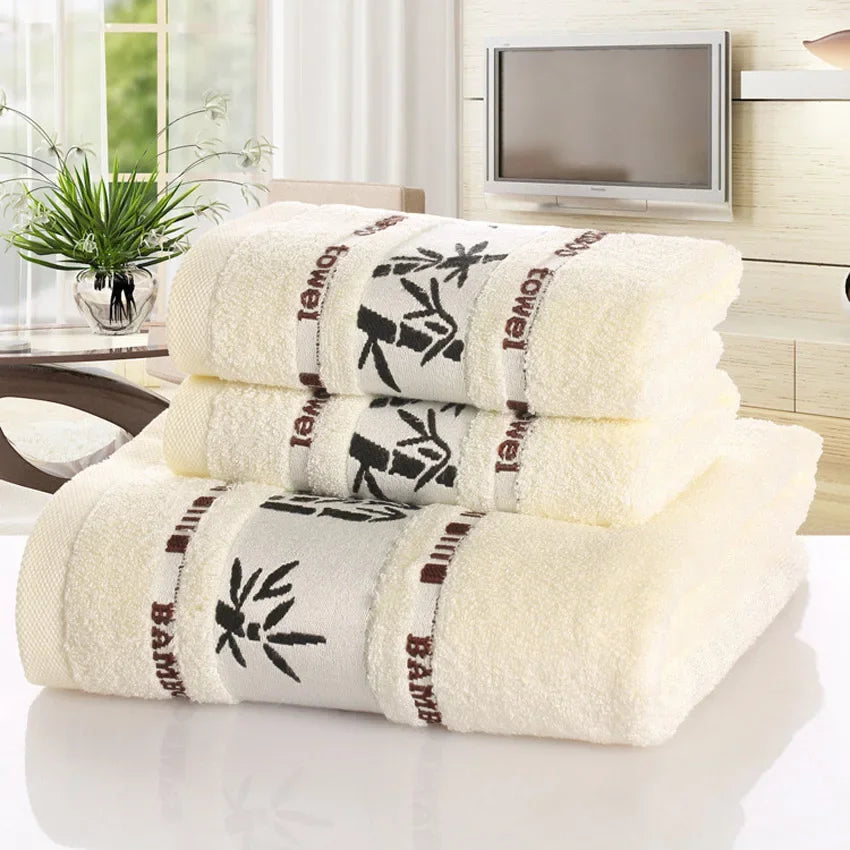 Bamboo Fiber Beach & Bath Towel