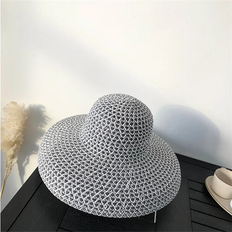 Foldable Wide-Brim Sun Hat