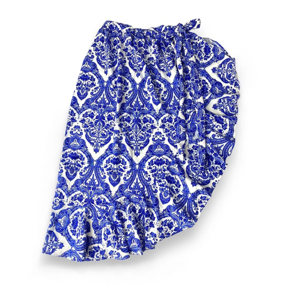 Patchwork Print Monokini Swimsuit