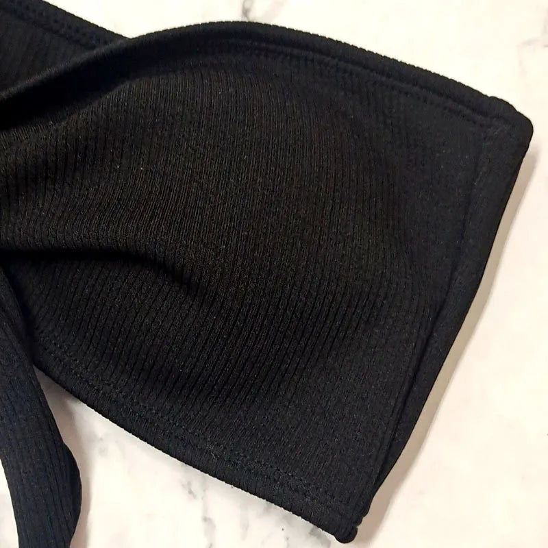 Ribbed Tube-Top Bikini – Mix & Match