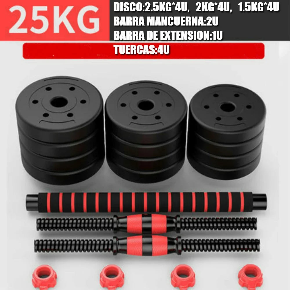 Adjustable 10-50kg Weight Set