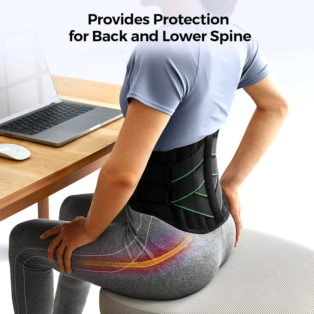Breathable Lumbar Back Support Belt