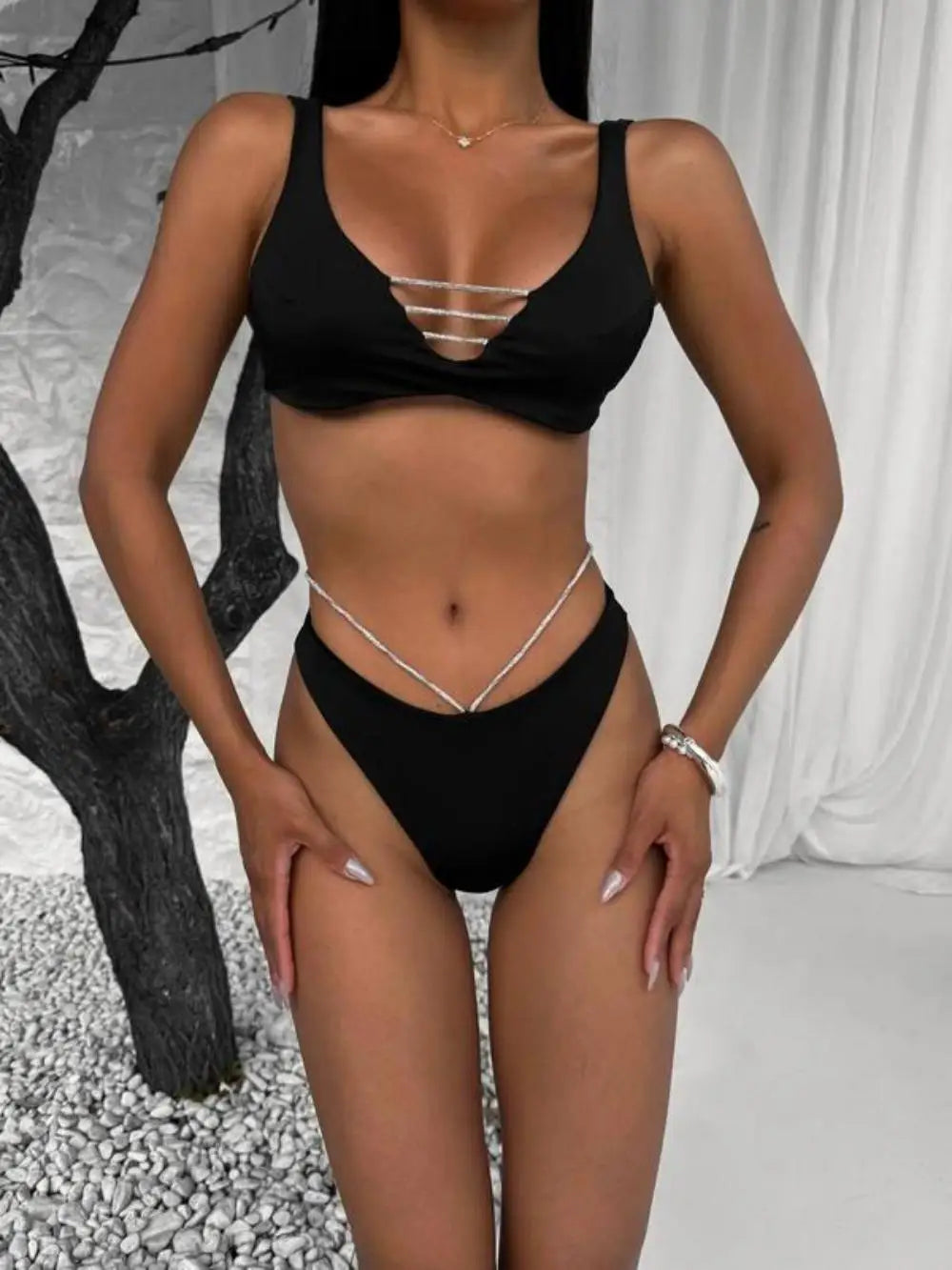Micro Bikini with Skirt Set – Luxe Bandage