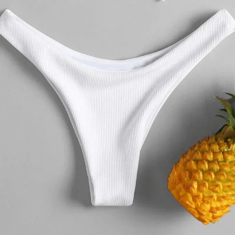 Ribbed Tube-Top Bikini – Mix & Match