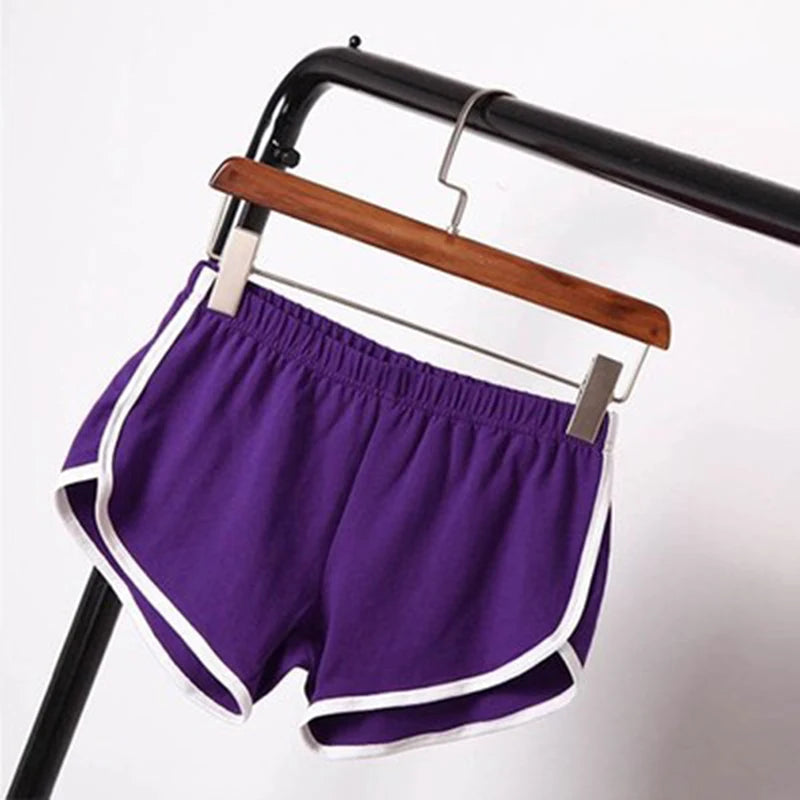 Candy Color Skinny Sport Shorts