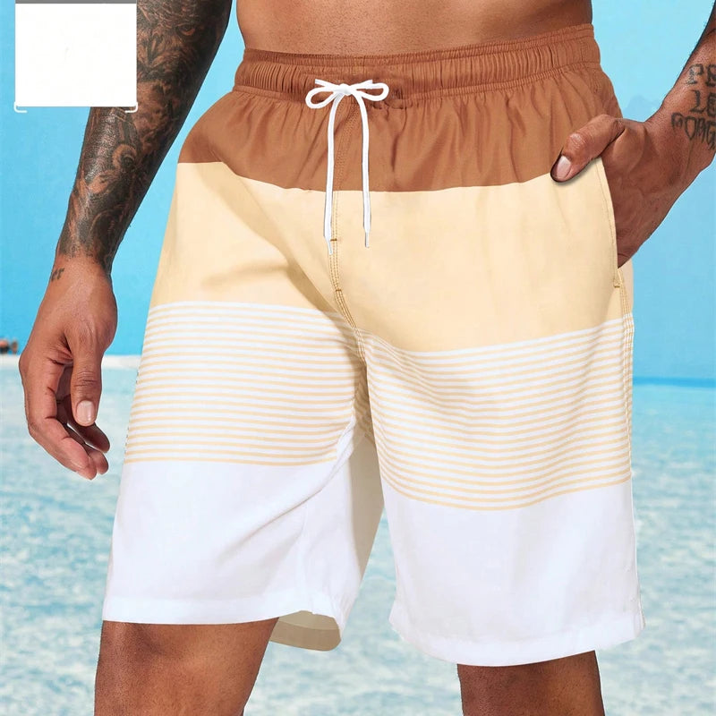 Classic Stripe Board Shorts