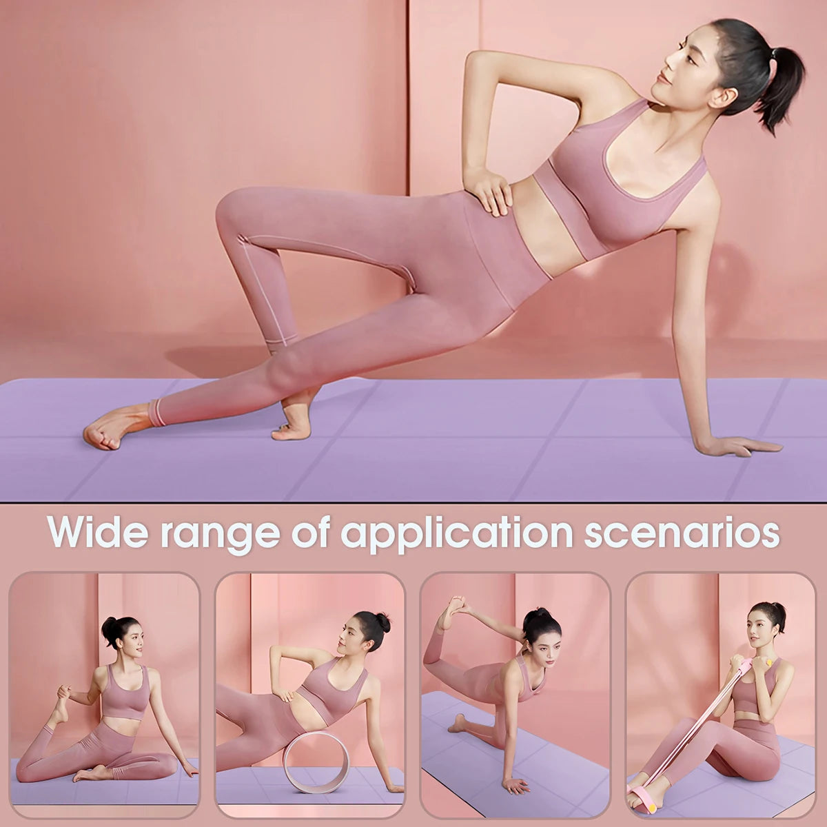Foldable Eco Travel Yoga Mat