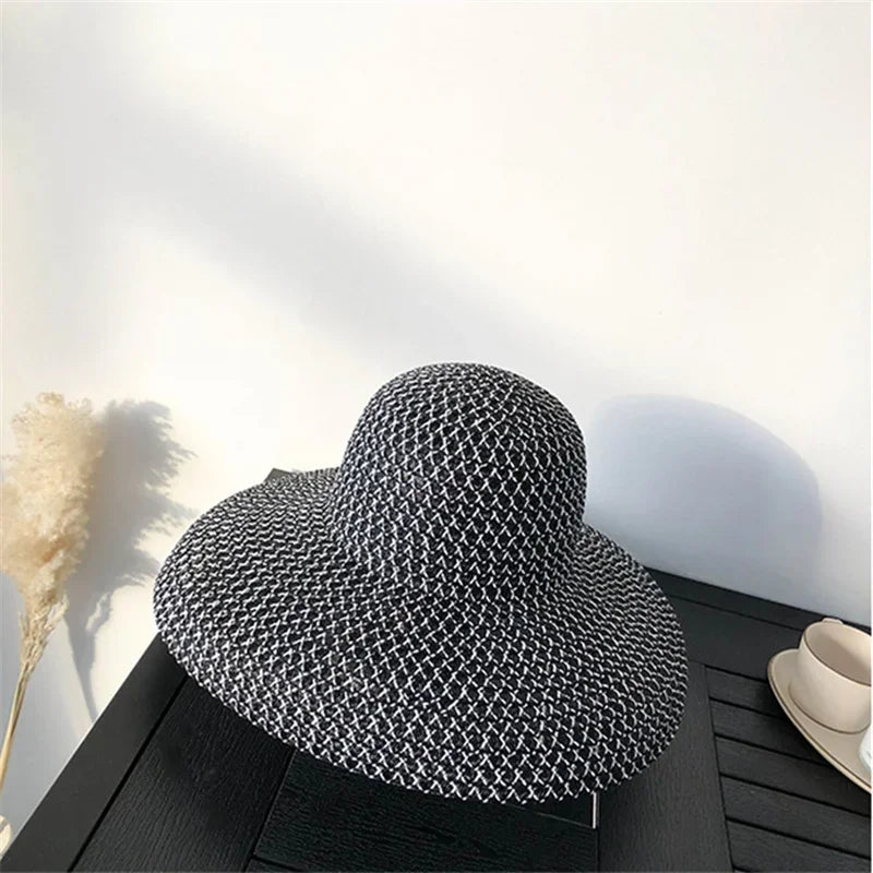 Foldable Wide-Brim Sun Hat