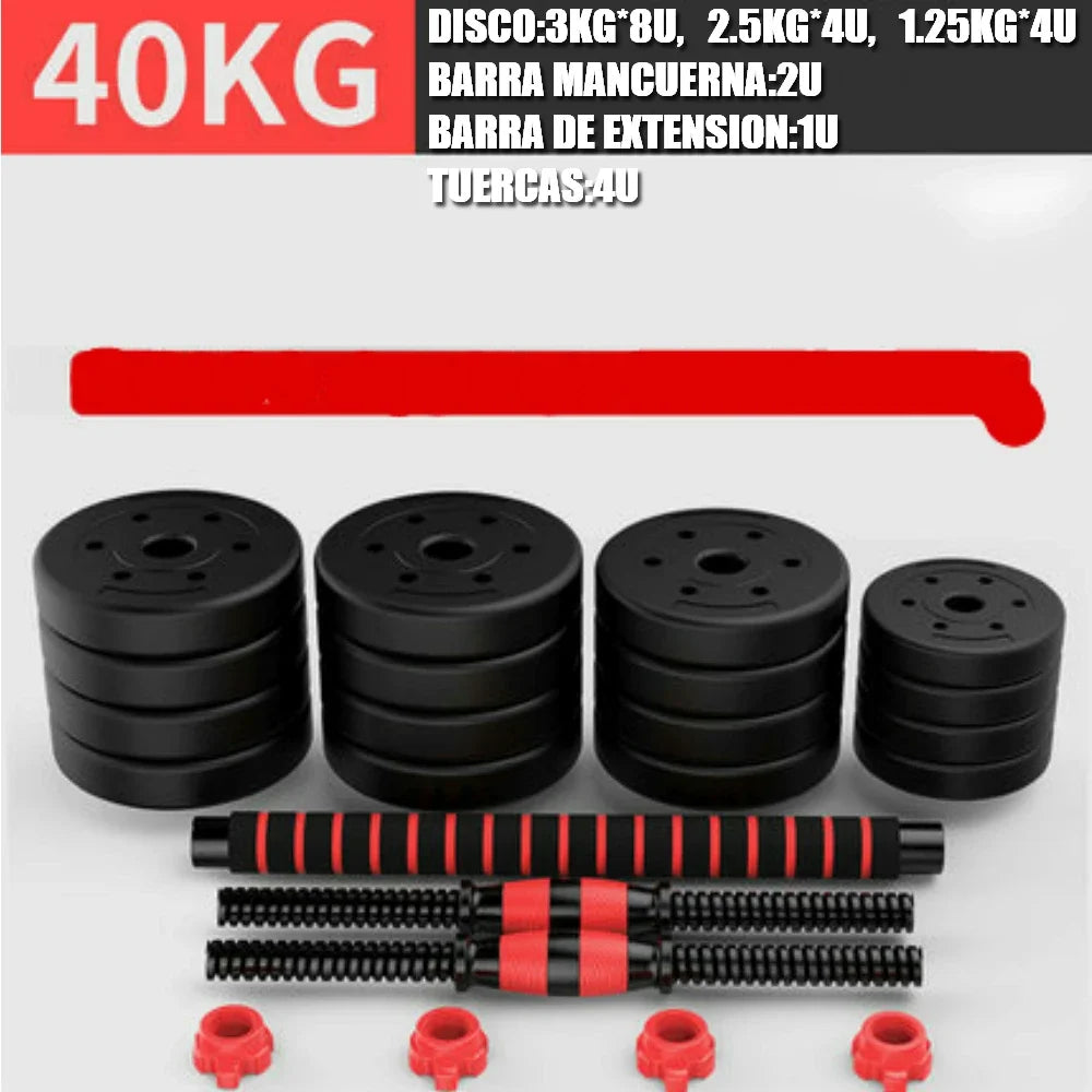 Adjustable 10-50kg Weight Set