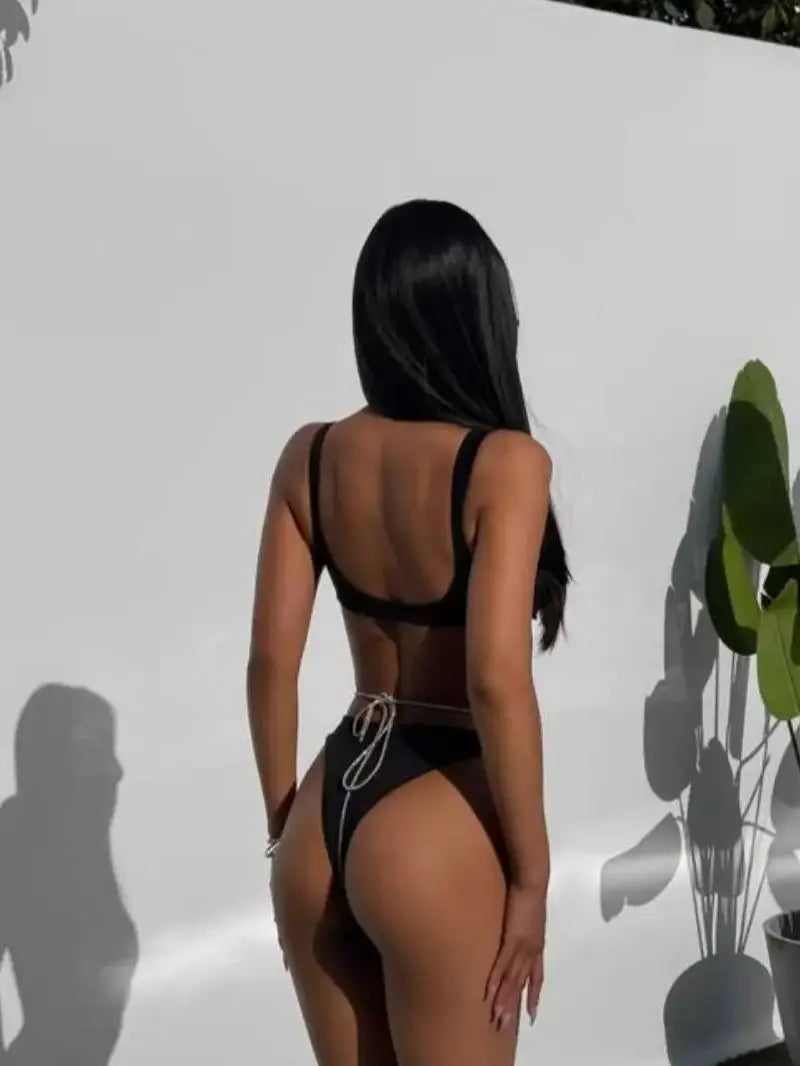 Micro Bikini with Skirt Set – Luxe Bandage