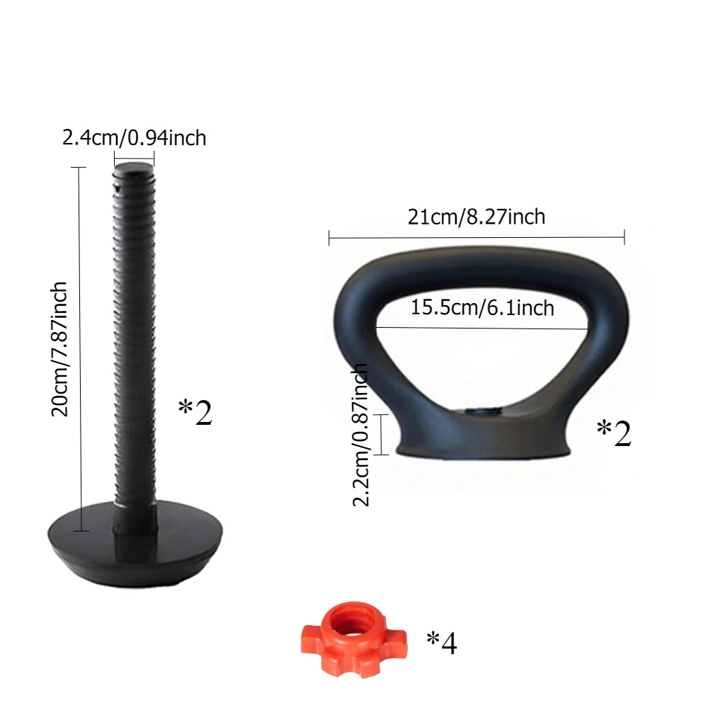 Adjustable 10-50kg Weight Set