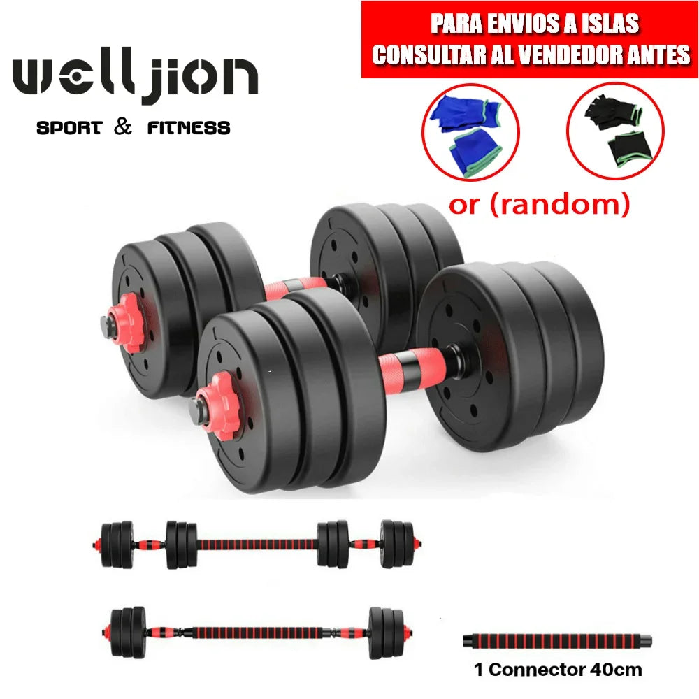 Adjustable 10-50kg Weight Set