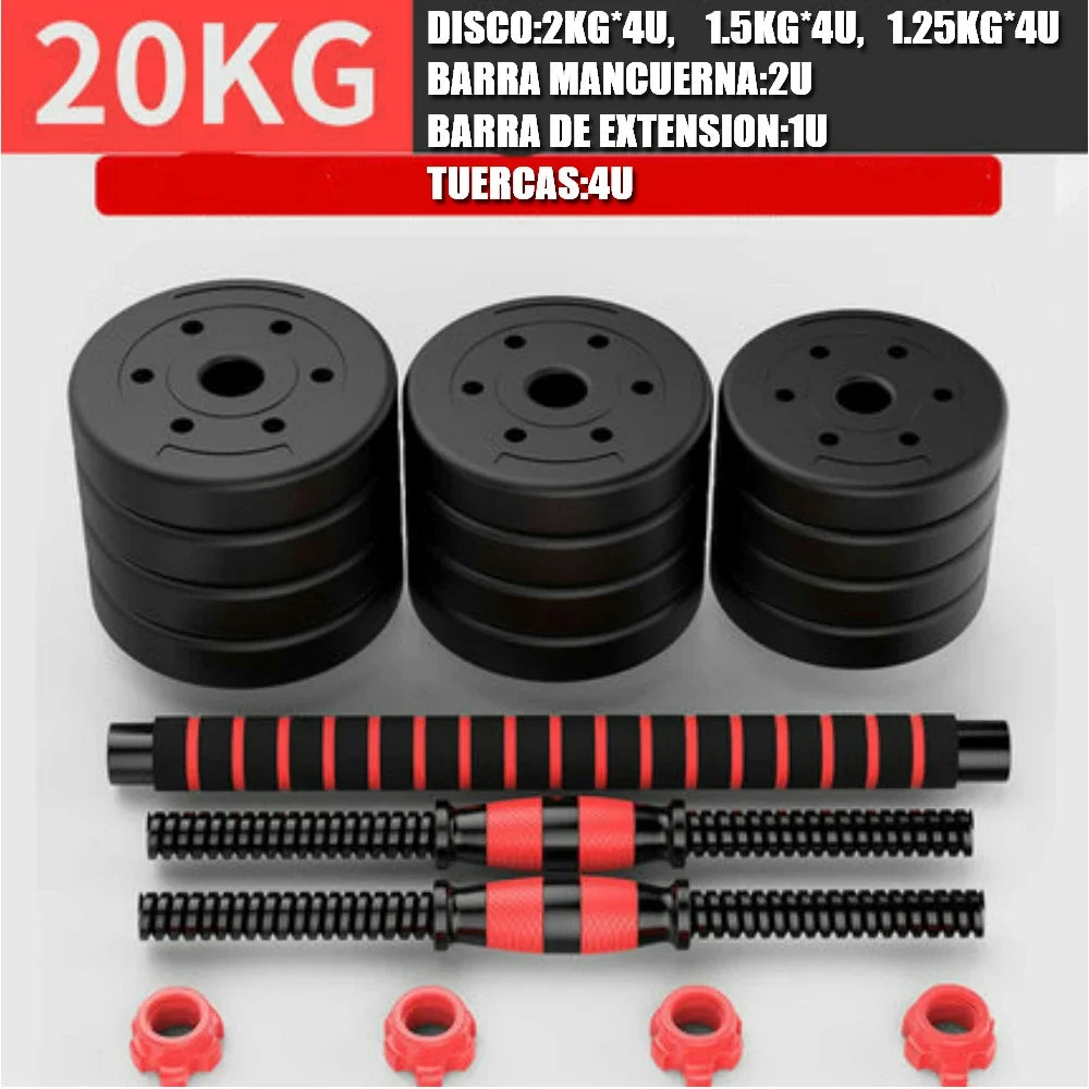 Adjustable 10-50kg Weight Set