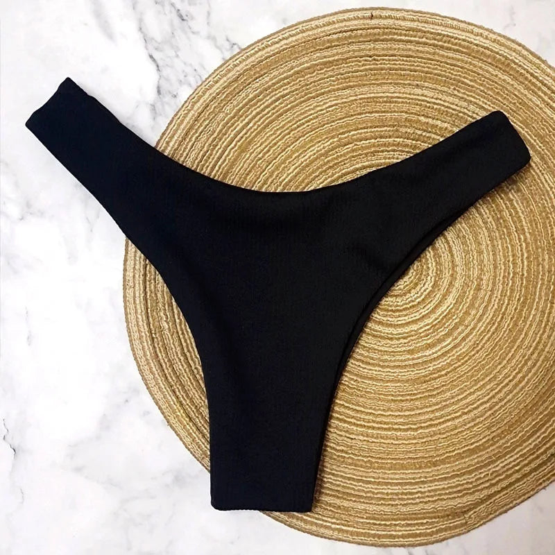 Ribbed Tube-Top Bikini – Mix & Match