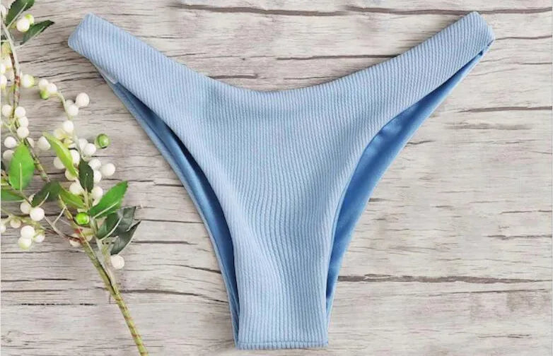 Ribbed Tube-Top Bikini – Mix & Match