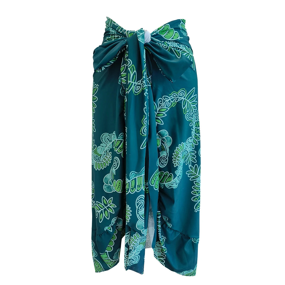 Patchwork Print Monokini Swimsuit