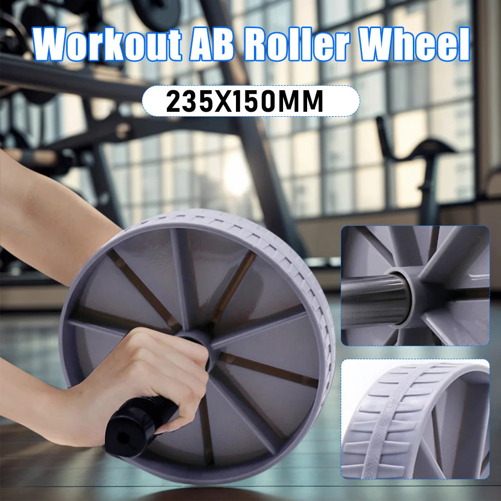 Silent Non-Slip Ab Roller