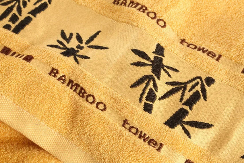 Bamboo Fiber Beach & Bath Towel