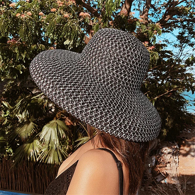 Foldable Wide-Brim Sun Hat